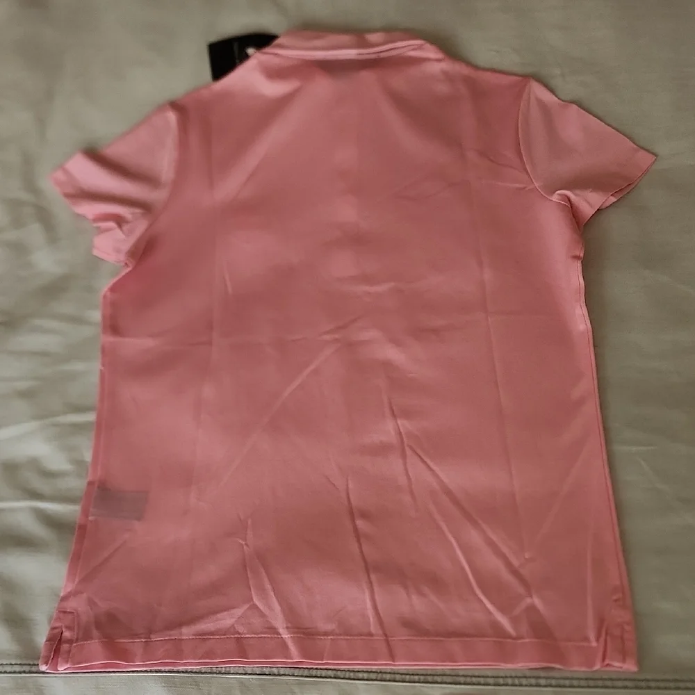 Polo Ralph Lauren Pebble Beach Pink Polo Shirt - Picture 7 of 7